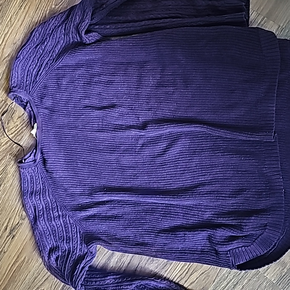 Sonoma 2x sweater. Burgundy/purple. Gently used